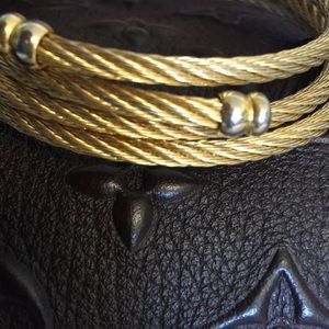 Vintage  4 strand wrap rope bracelet